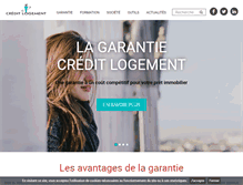 Tablet Screenshot of creditlogement.fr